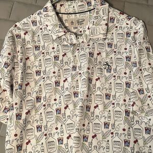 Original Penguin Men's Whiskey Glass Golf Polo